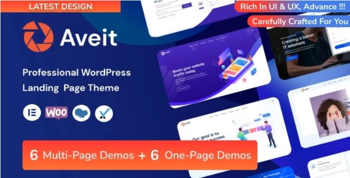 Aveit – Business Landing Page
