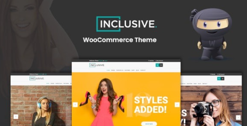 Inclusive – Fashion Shop WordPress Theme