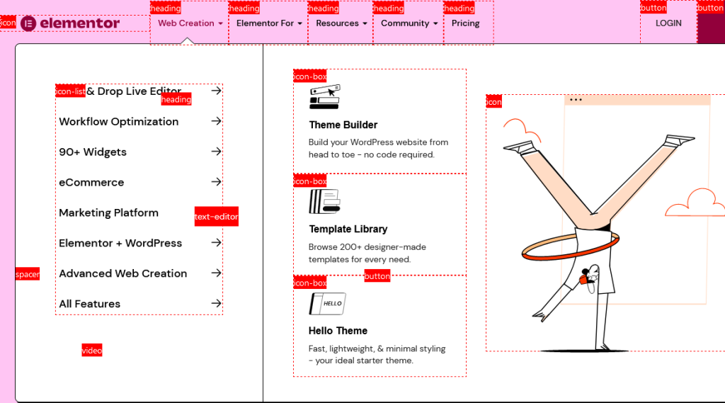 Widget Detector Pro Features