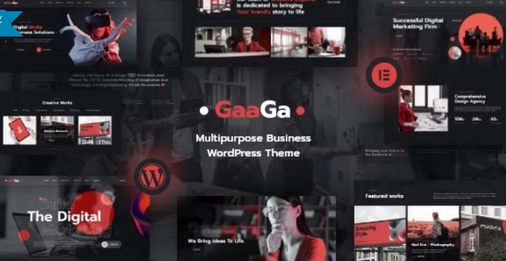 Gaaga – Creative Agency Theme