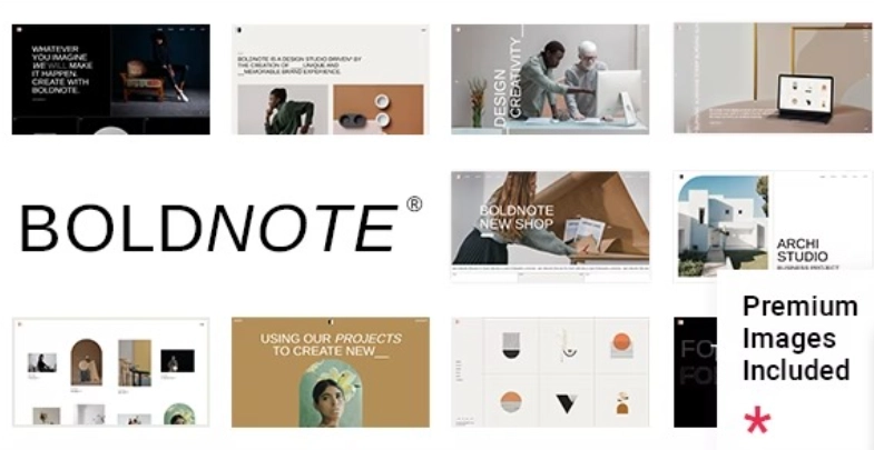 Boldnote – Portfolio Theme