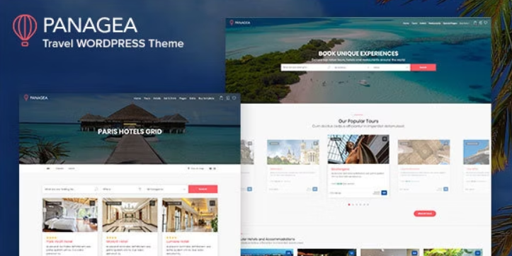 Panagea – Hotel and Tours Booking WordPress Theme
