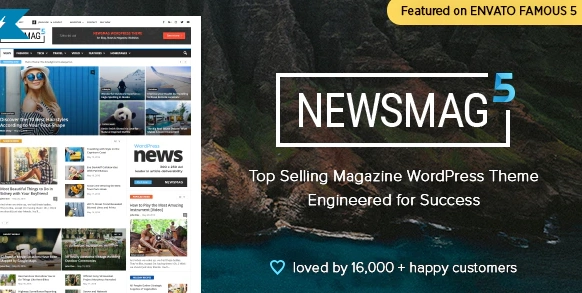 Newsmag – Newspaper & Magazine WordPress Theme