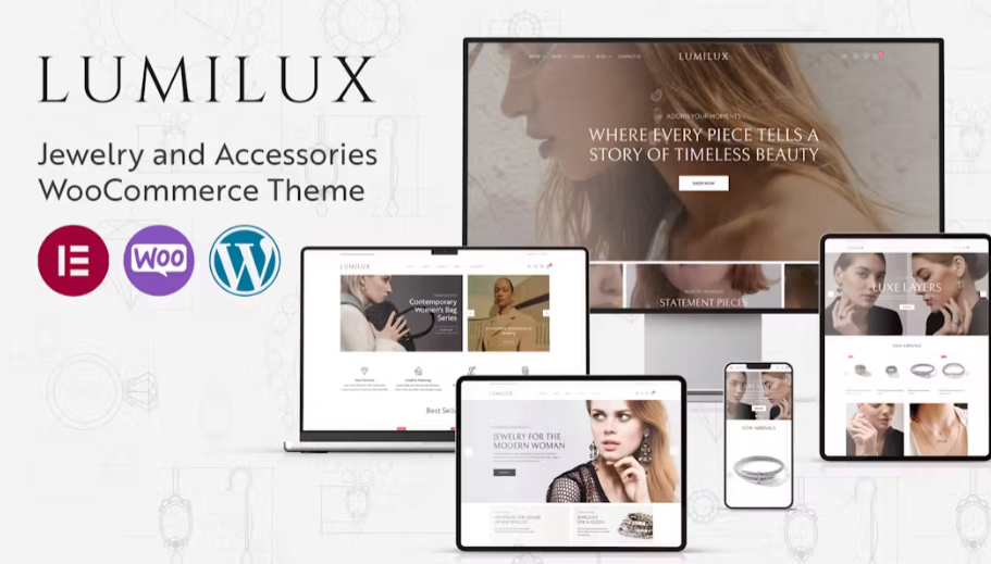 Lumilux – Jewelry and Accessories WooCommerce Them