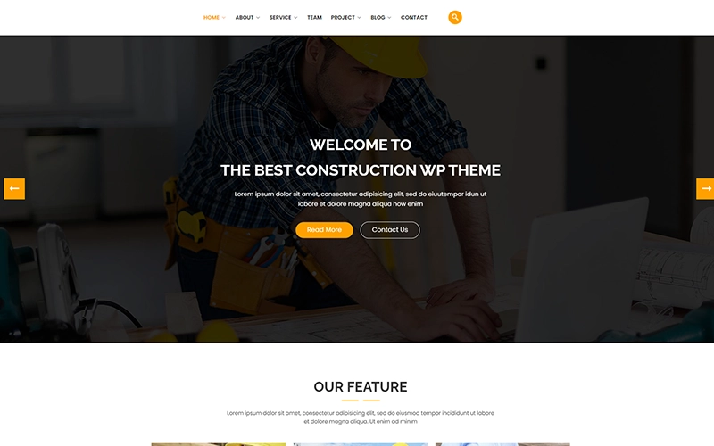 Builds – Build Construction WordPress Theme