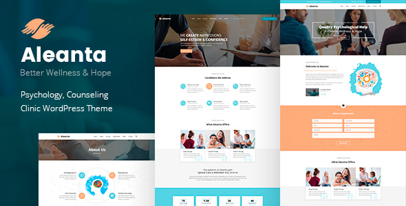 Aleanta – Psychology Consulting Theme