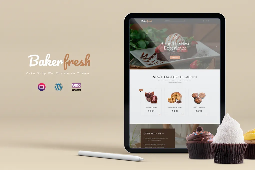 Bakerfresh – Cake Shop WooCommerce Theme