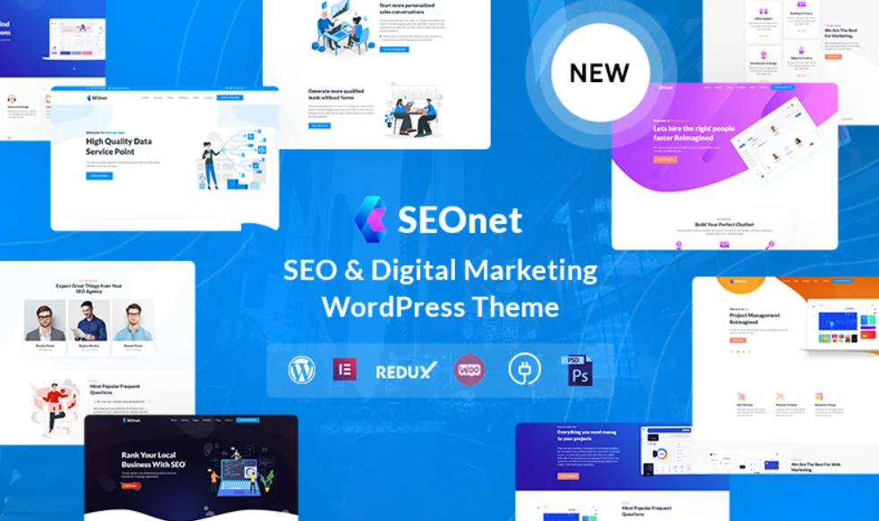 Seonet – SEO and Digital Marketing WordPress Theme