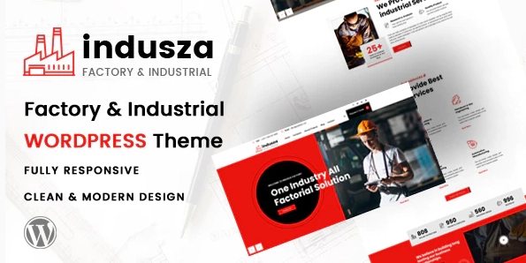 Indusza – Industrial & Factory WordPress