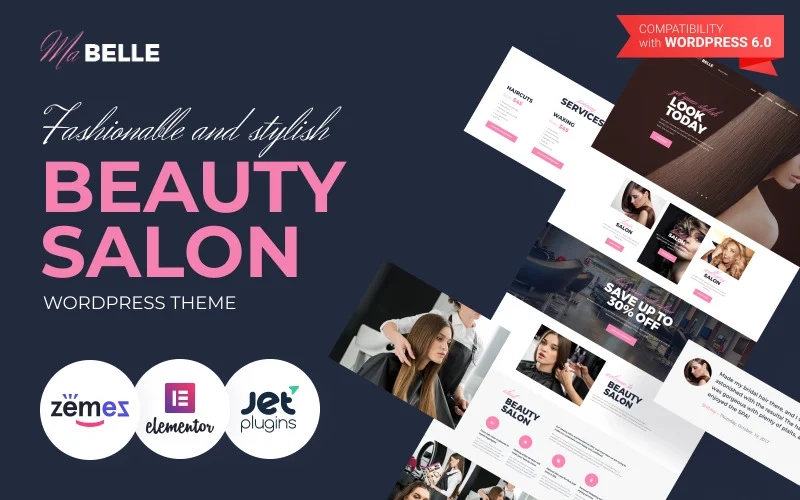 MaBelle – Beauty Salon WordPress Theme