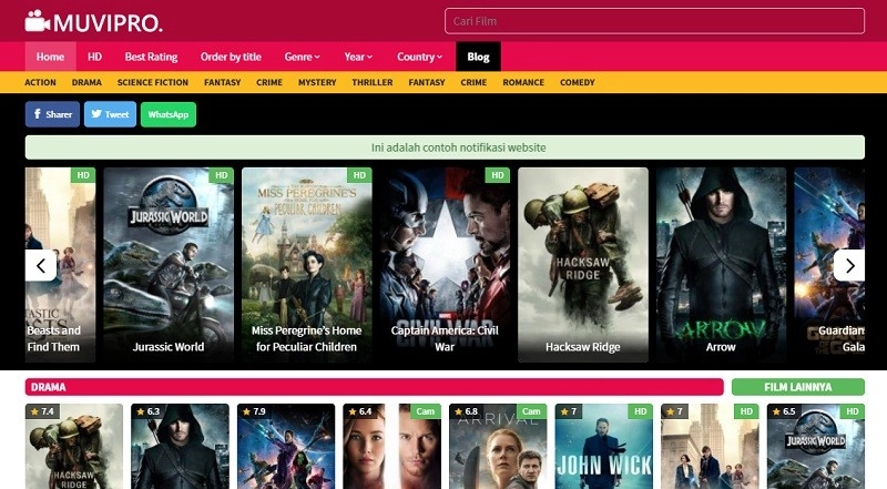 Muvipro – Movie WordPress Theme
