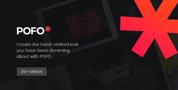 Pofo Creative Portfolio and Blog Theme