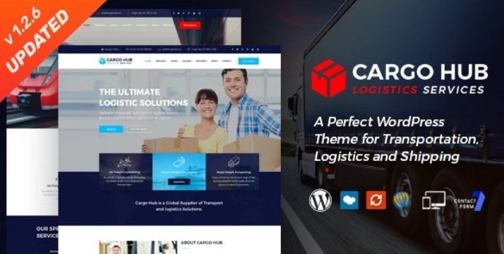 Cargo HUB – Transportation and Logistics WordPress Theme