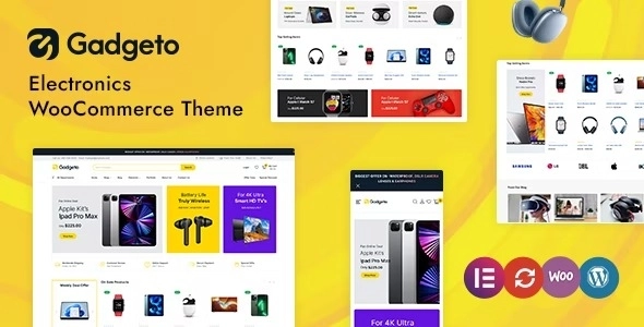 Gadgeto – Electronics Store Elementor WooCommerce Theme