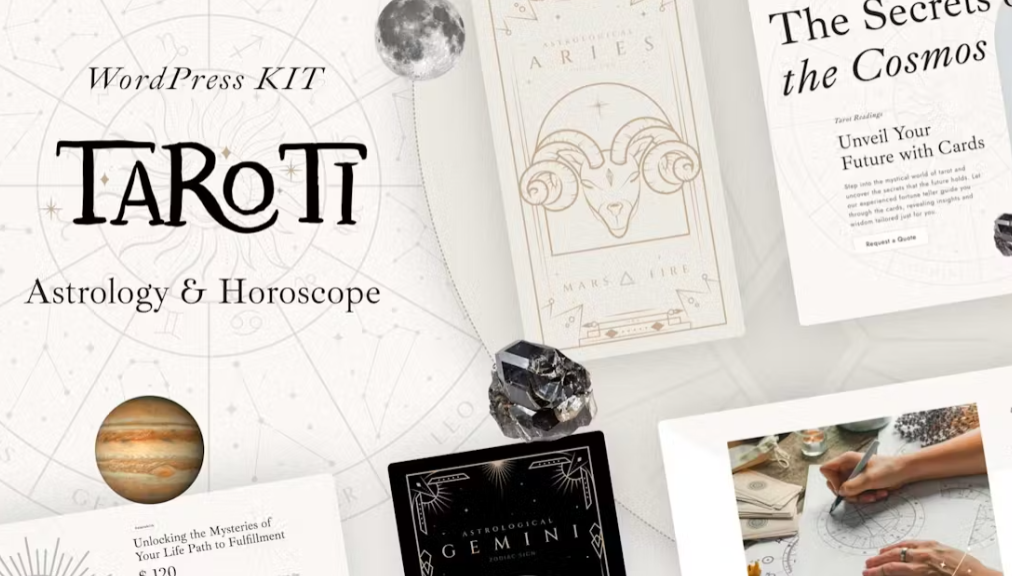 Taroti – Astrology & Horoscope Elementor Pro Template
