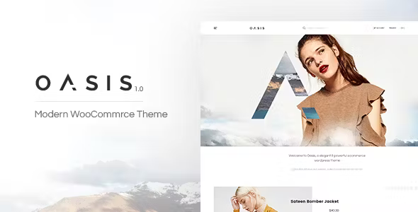 Oasis Modern WooCommerce Theme