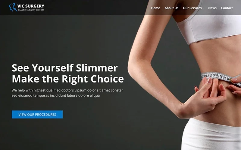 Vic – Plastic Surgery Booking WordPress Theme
