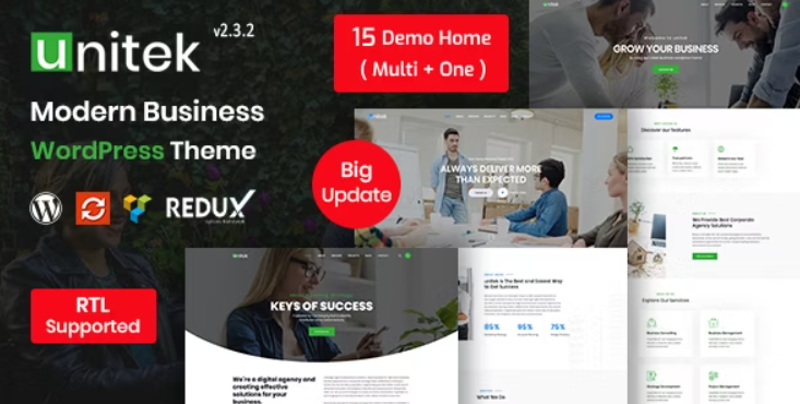 Unitek – Business WordPress Theme