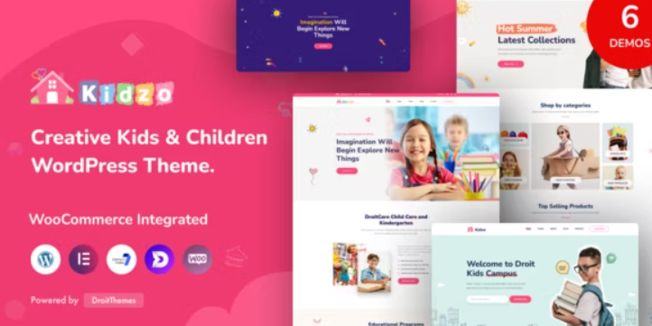 Kidzo – Kids & Children WordPress Theme