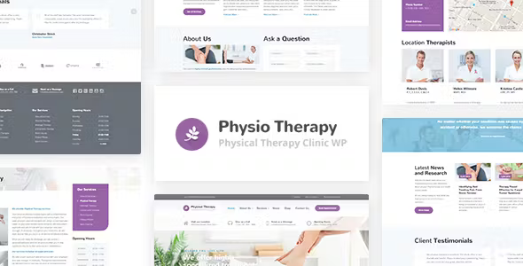 Physio Physical Therapy and Medical Theme