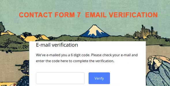 Contact Form 7 Email Verification