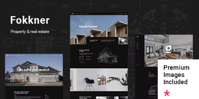 Fokkner – Real Estate and Property Theme