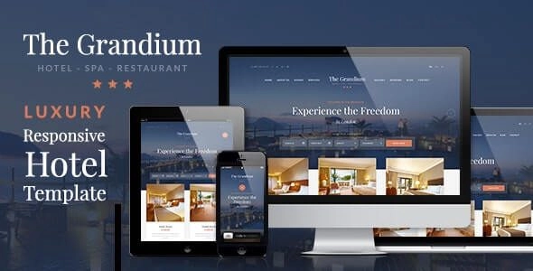 Grandium – Luxury Hotel Theme
