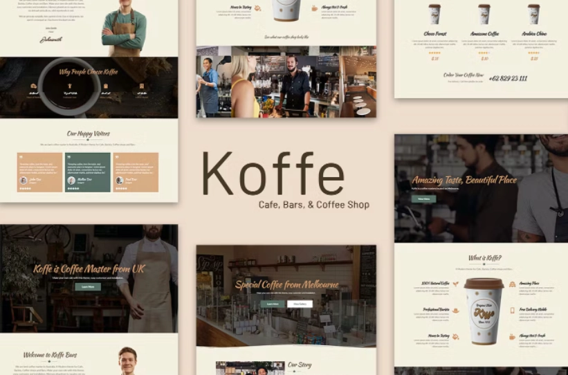 Koffe – Cafe & Coffee Shop Template