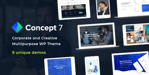 Concept Seven Multipurpose Theme