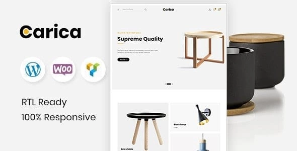 Carica Furniture Handmade Shop WooCommerce Theme