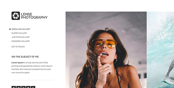 Lense WordPress Theme