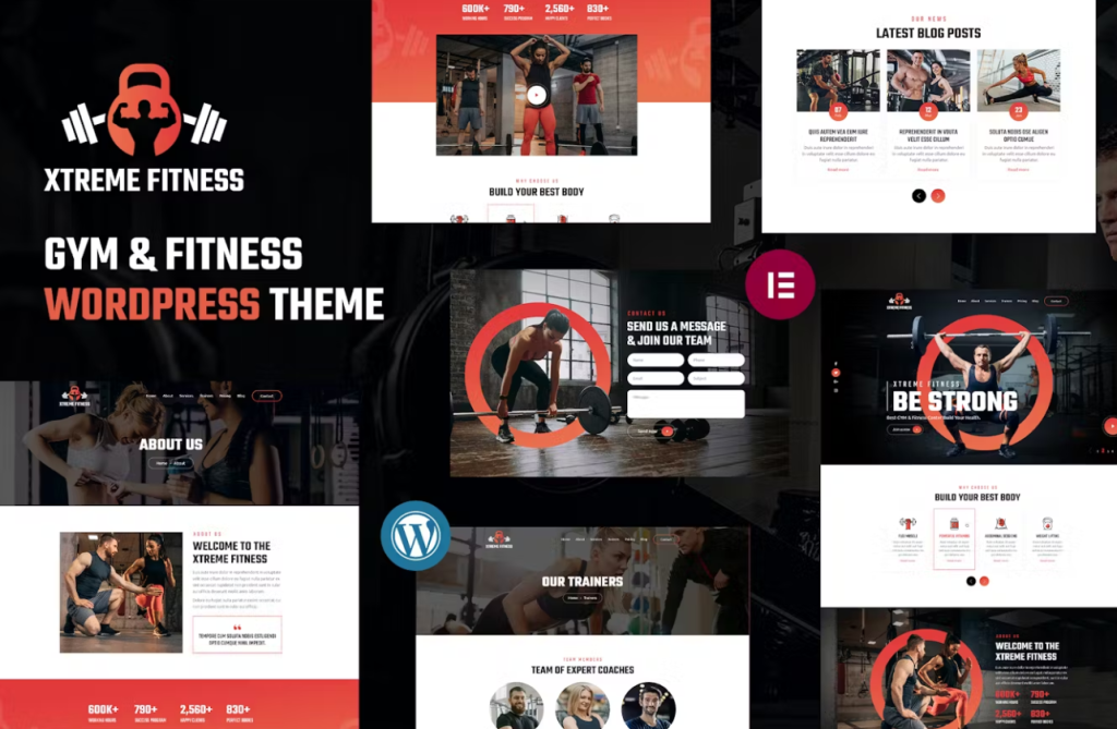 Xtreme Fitness | Gym & Fitness WordPress Theme
