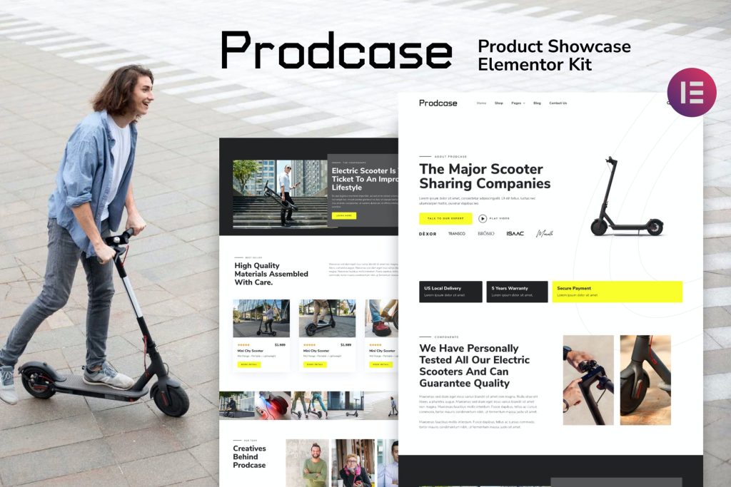 Prodcase – Product Launch & Showcase Template