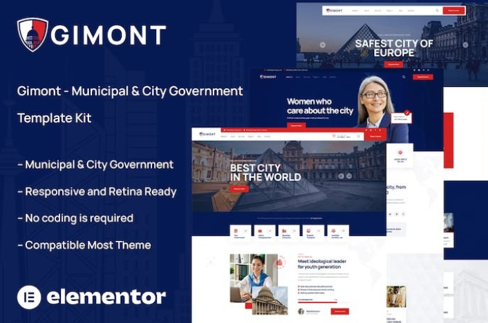 Gimont – Municipal & City Government Template
