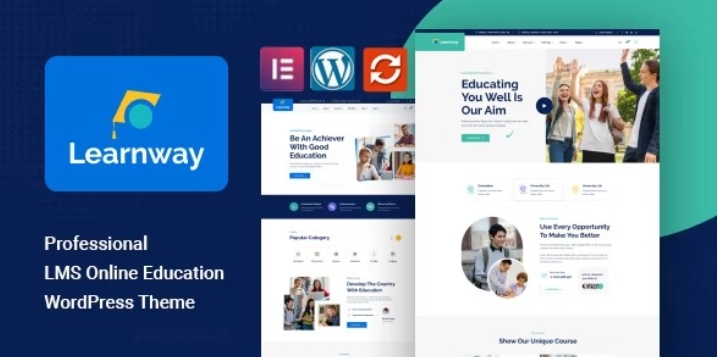 Learnway – Professional LMS Online Education Course WordPress Theme