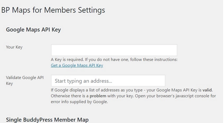 BP Maps for Members