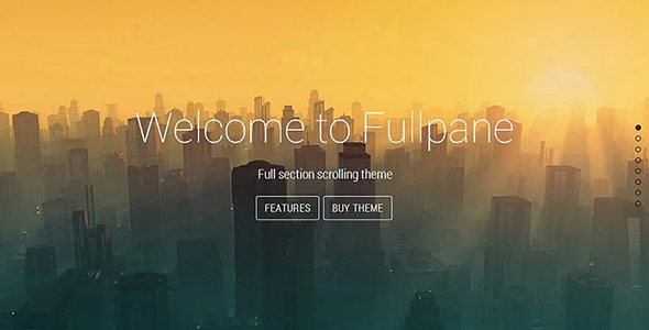 Themify Fullpane Theme