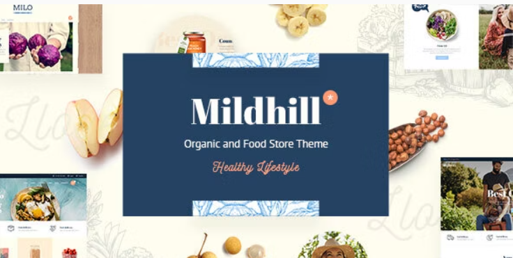 Mildhill – Organic and Food Store Theme