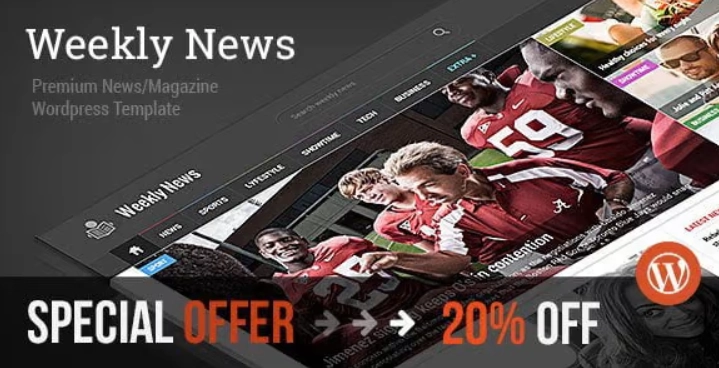 Weekly News – WordPress News/Magazine Theme | News / Editorial