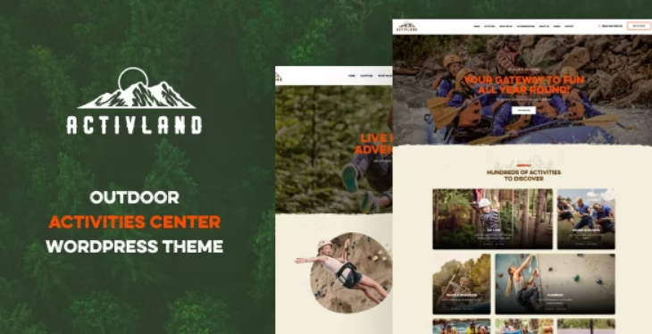 Activland – Outdoor Activities WordPress Theme