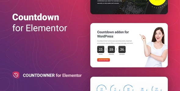 Countdowner for Elementor