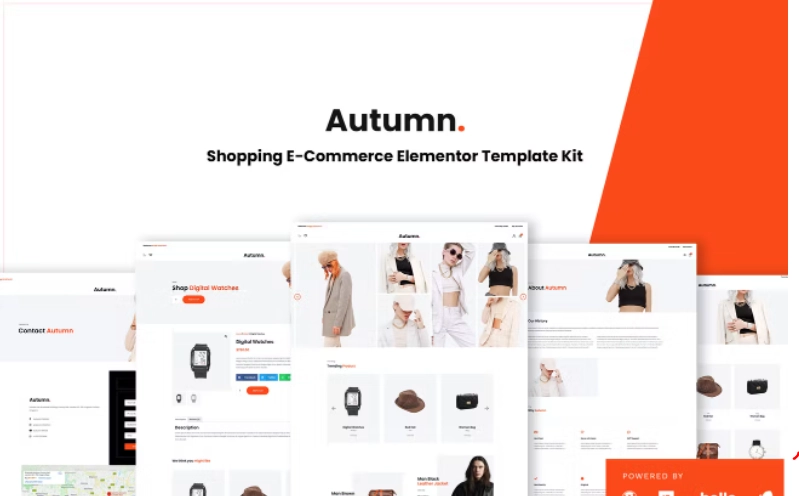 Autumn – Fashion eCommerce Elementor Template