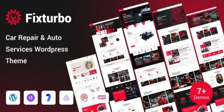 Fixturbo – Car Service & Auto Repair Elementor WordPress Theme MultiPurpose