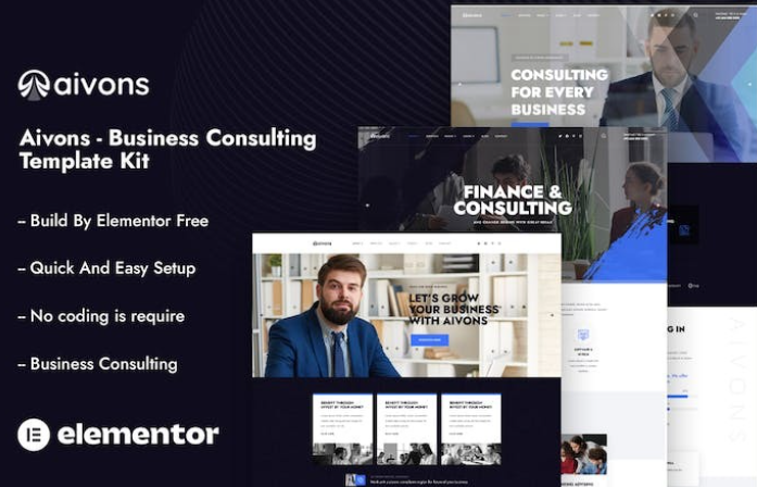 Aivons – Business Consulting Template