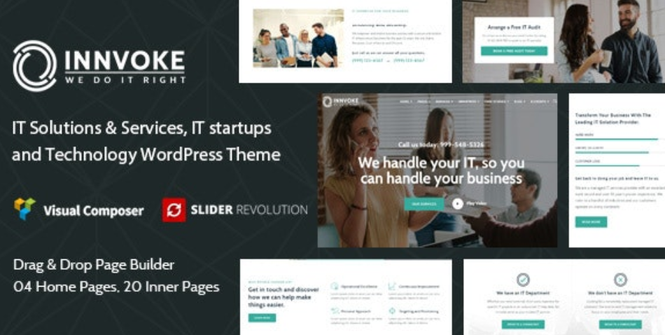 Innvoke  – IT Solutions & Services WordPress Theme