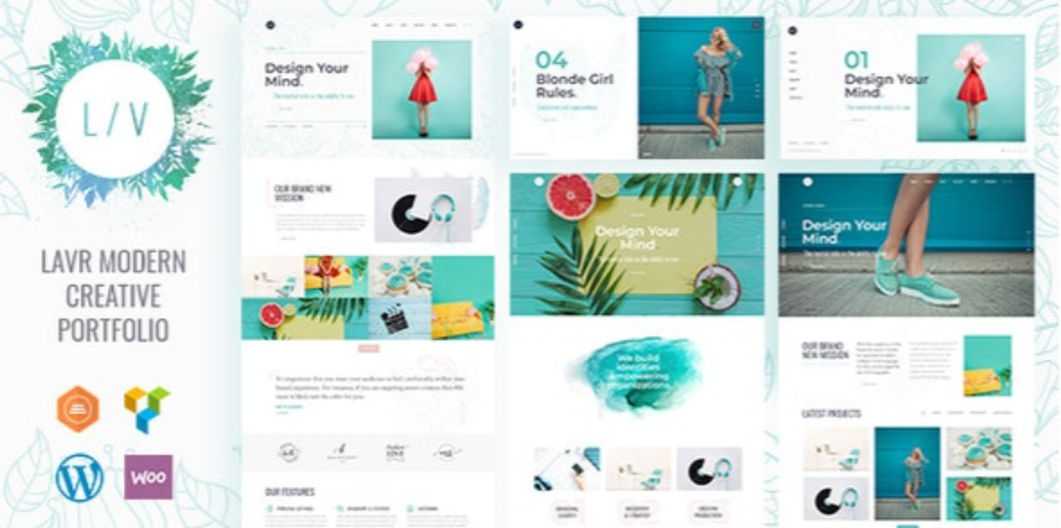 Lavr – Creative Portfolio WordPress Theme