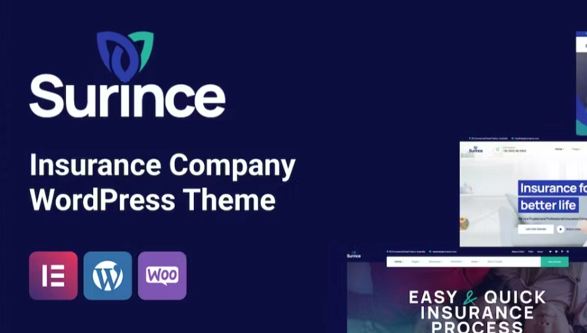 Surince – Insurance Company WordPress Theme
