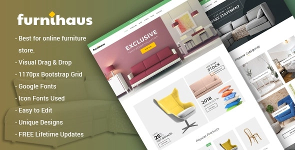 Furnihaus – Responsive Furniture WooCommerce Theme