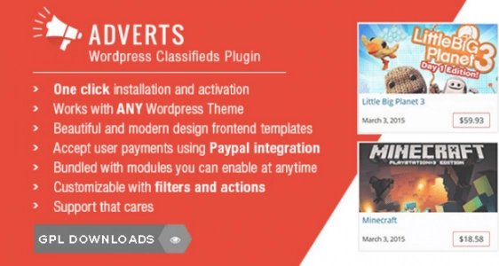 WP Adverts – BuddyPress Integration