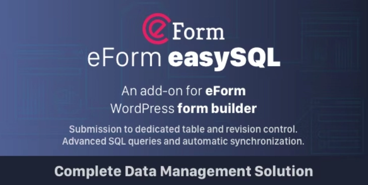 Easy SQL – eForm Export to SQL